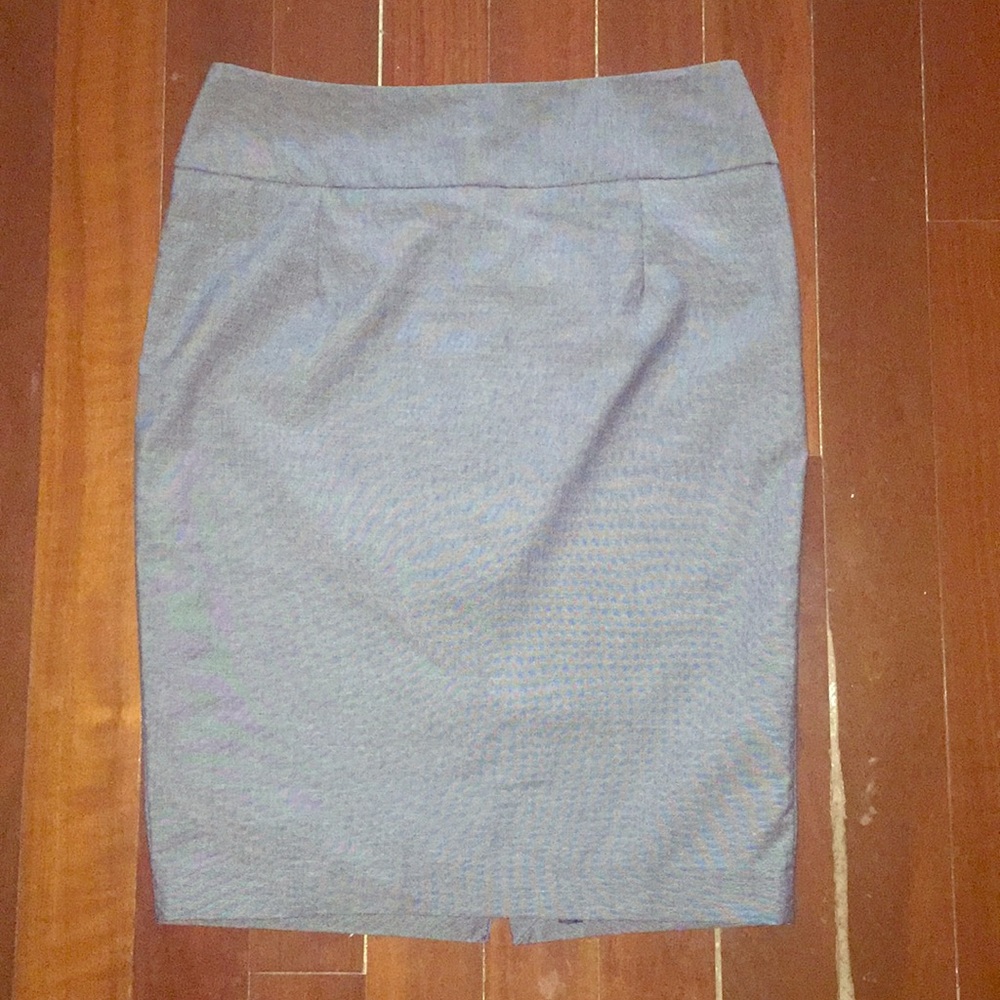 Massimo Grey Pencil Skirt